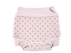 Lil Atelier violet ice floral baby swim trunks